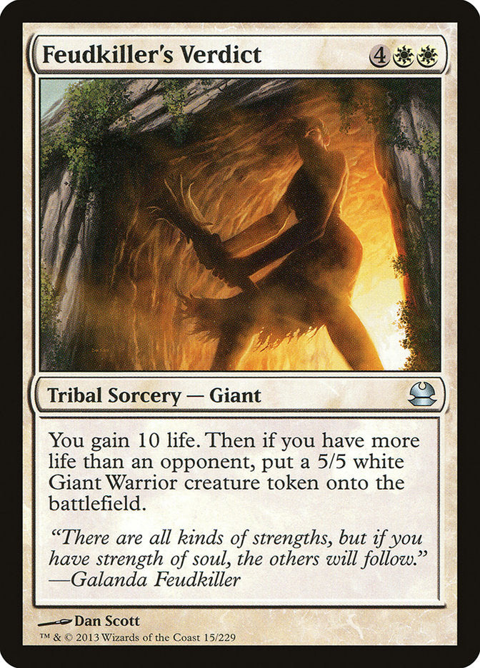 Feudkiller's Verdict [Modern Masters] | Local Legends
