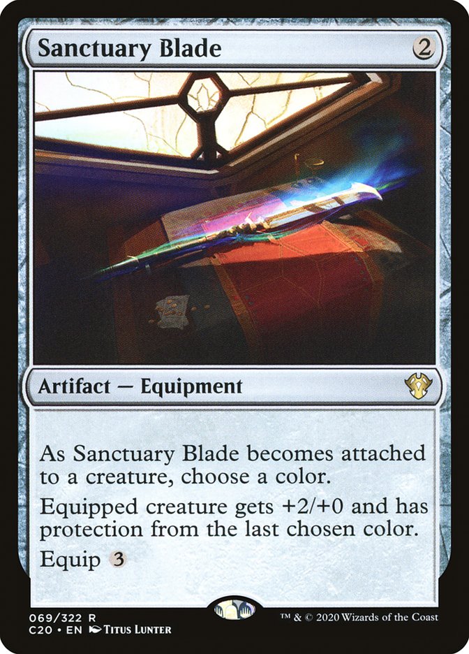 Sanctuary Blade [Commander 2020] | Local Legends
