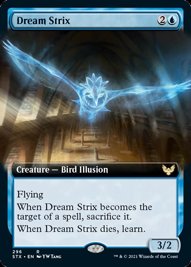 Dream Strix (Extended Art) [Strixhaven: School of Mages] | Golgari Games