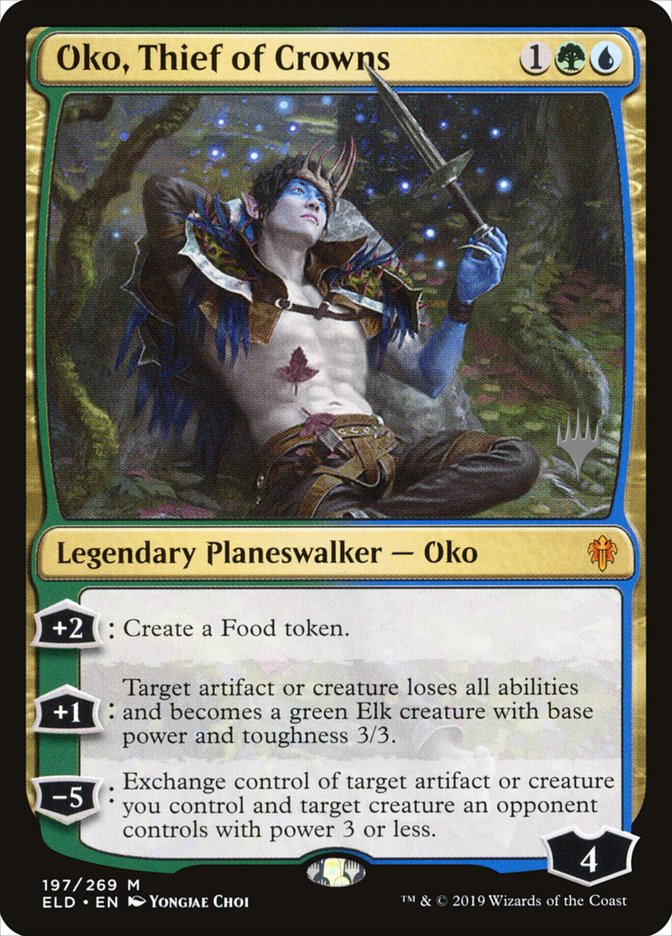 Oko, Thief of Crowns (Promo Pack) [Throne of Eldraine Promos] | Golgari Games