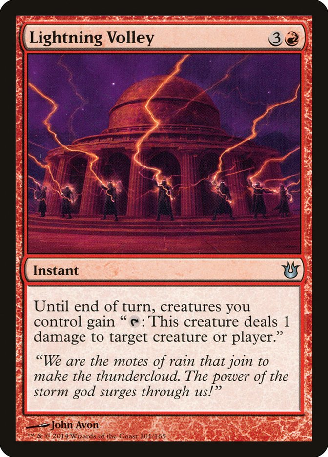 Lightning Volley [Born of the Gods] | Local Legends