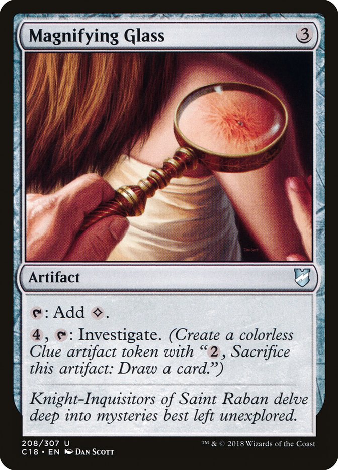 Magnifying Glass [Commander 2018] | Local Legends