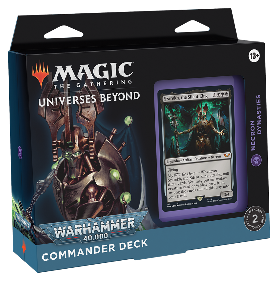 Warhammer 40,000 - Commander Deck (Necron Dynasties) | Local Legends