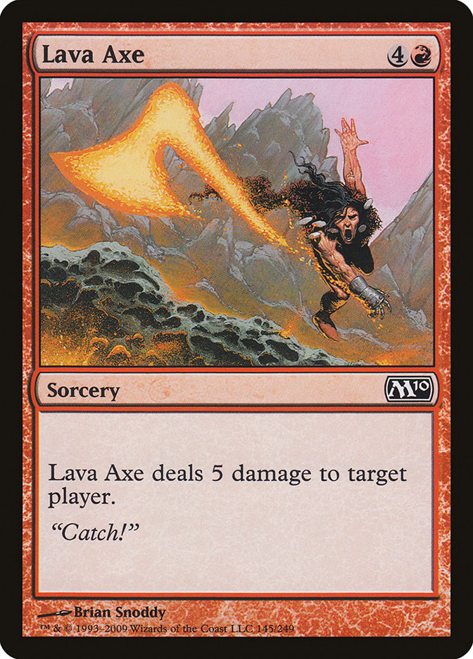 Lava Axe [Magic 2010] | Golgari Games