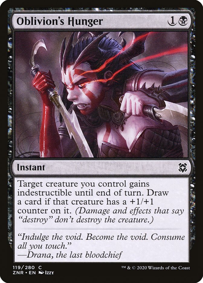 Oblivion's Hunger [Zendikar Rising] | Local Legends