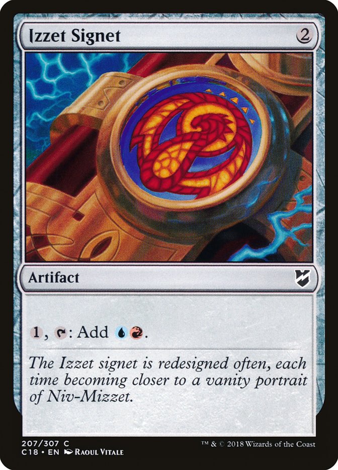 Izzet Signet [Commander 2018] | Local Legends