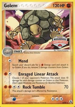 Golem (6/92) (Regional Championship Promo) [EX: Legend Maker] | Local Legends
