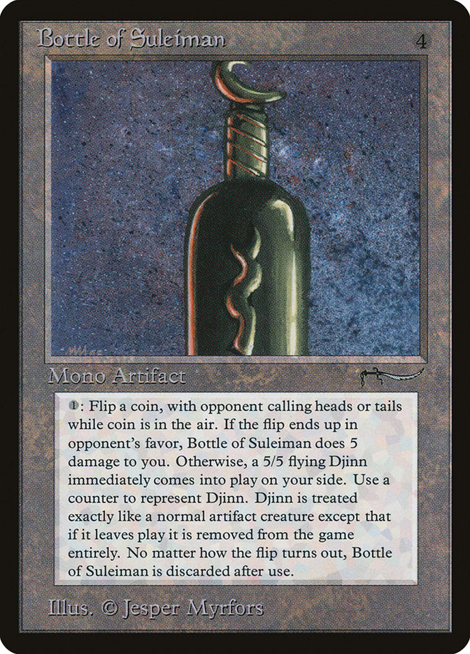 Bottle of Suleiman [Arabian Nights] | Local Legends