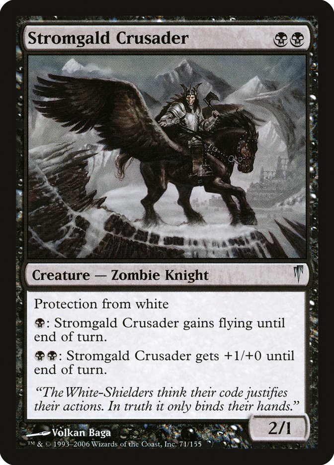 Stromgald Crusader [Coldsnap] | Local Legends