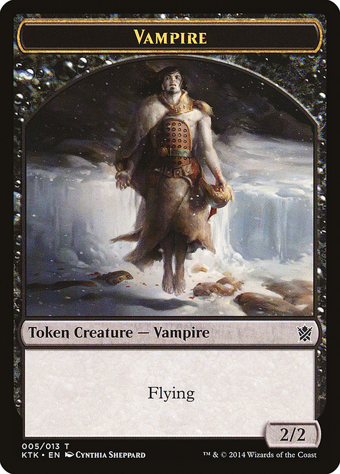 Vampire Token [Khans of Tarkir Tokens] | Local Legends