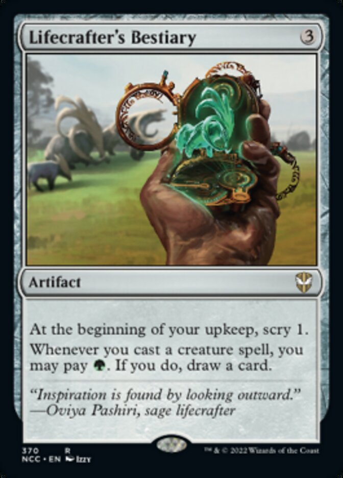 Lifecrafter's Bestiary [Streets of New Capenna Commander] | Local Legends