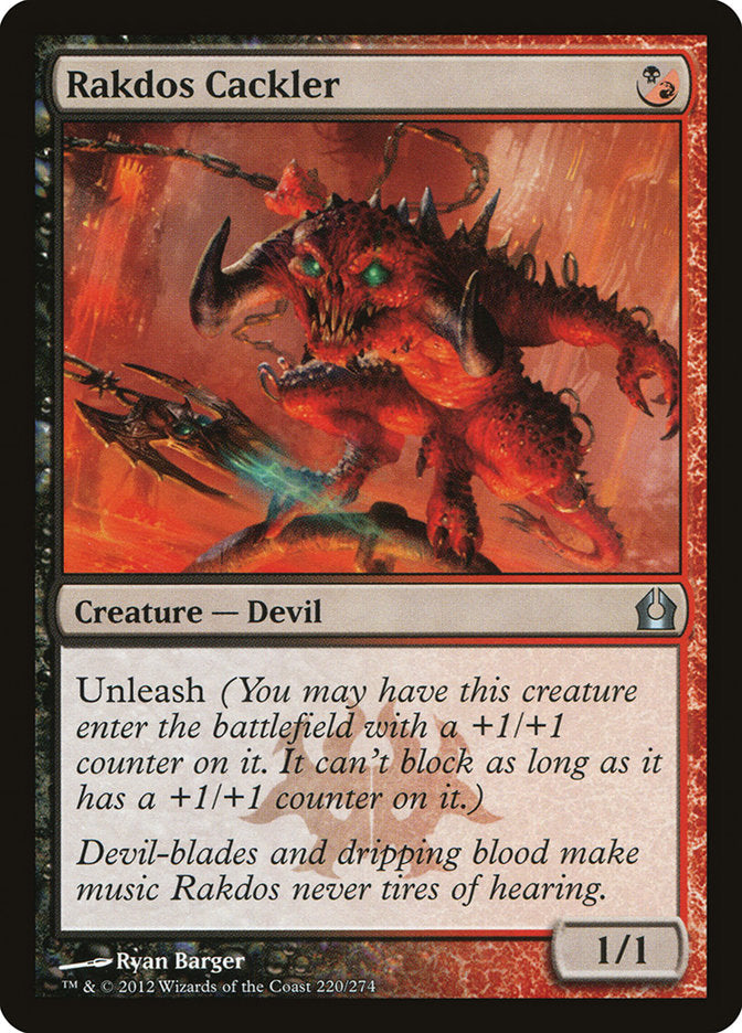 Rakdos Cackler [Return to Ravnica] | Local Legends