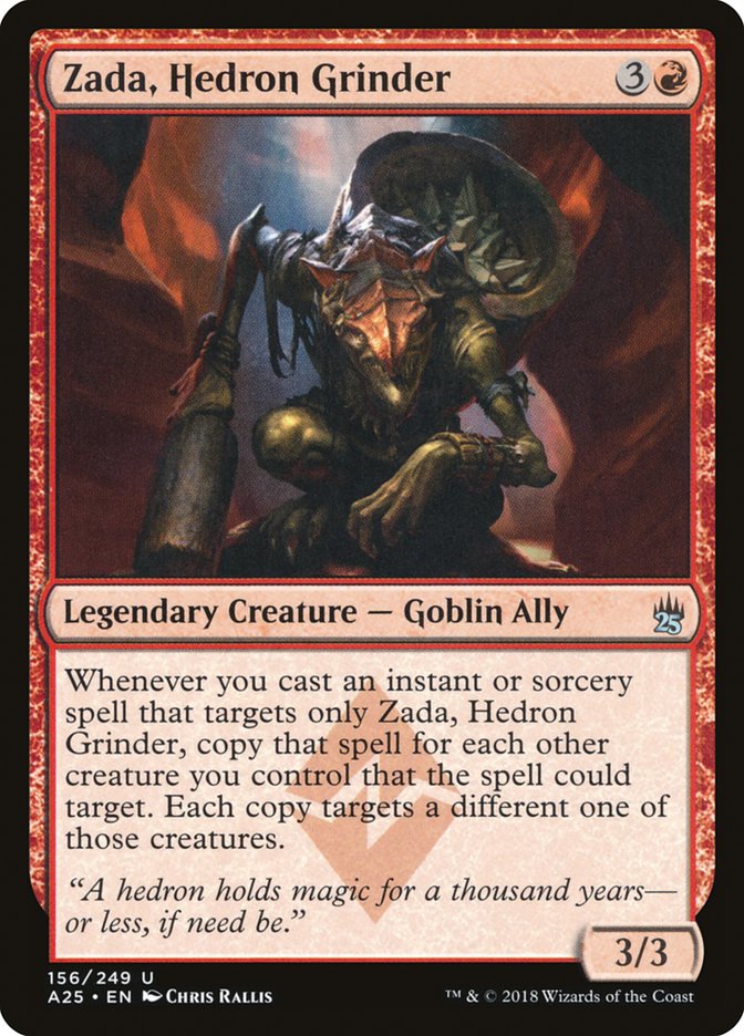 Zada, Hedron Grinder [Masters 25] | Golgari Games