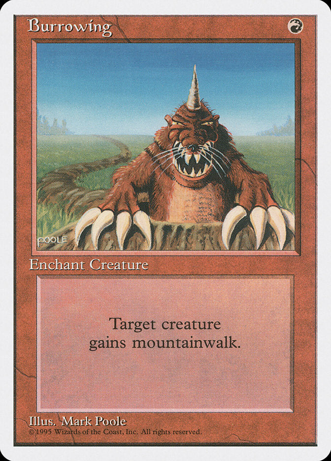 Burrowing [Fourth Edition] | Local Legends