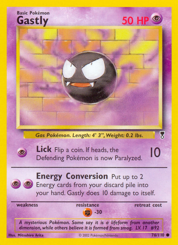 Gastly (76/110) [Legendary Collection] | Golgari Games