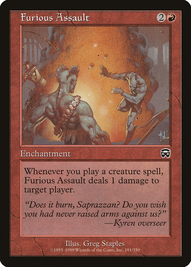 Furious Assault [Mercadian Masques] | Local Legends