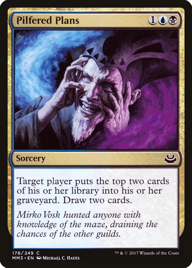 Pilfered Plans [Modern Masters 2017] | Local Legends