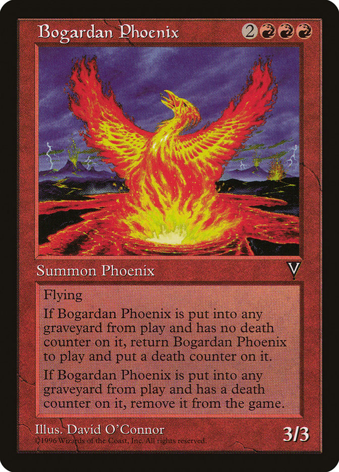 Bogardan Phoenix [Visions] | Golgari Games