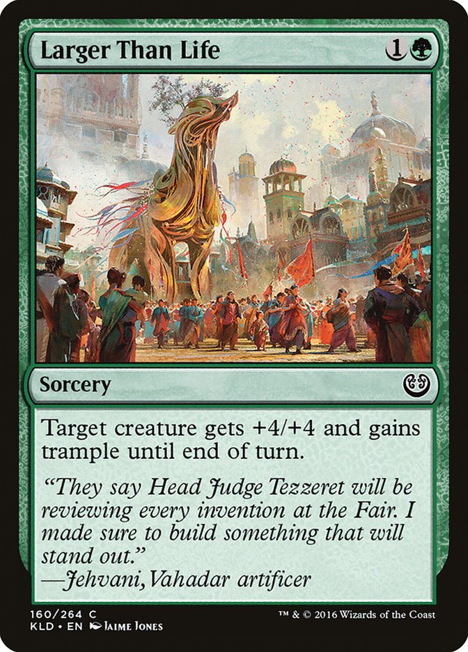 Larger Than Life [Kaladesh] | Golgari Games