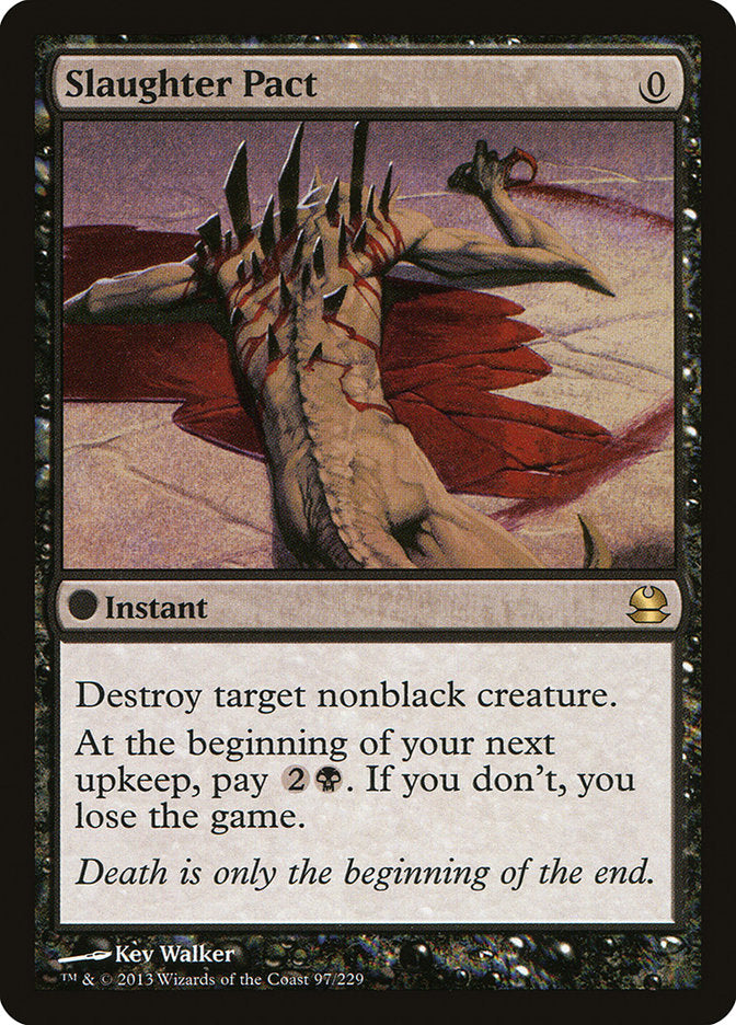 Slaughter Pact [Modern Masters] | Local Legends