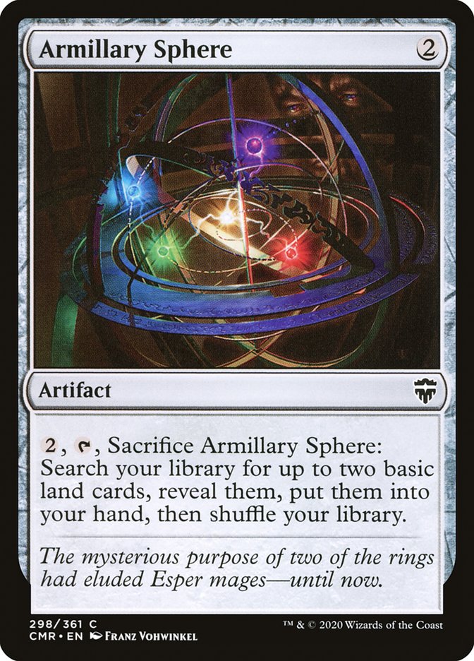 Armillary Sphere [Commander Legends] | Golgari Games