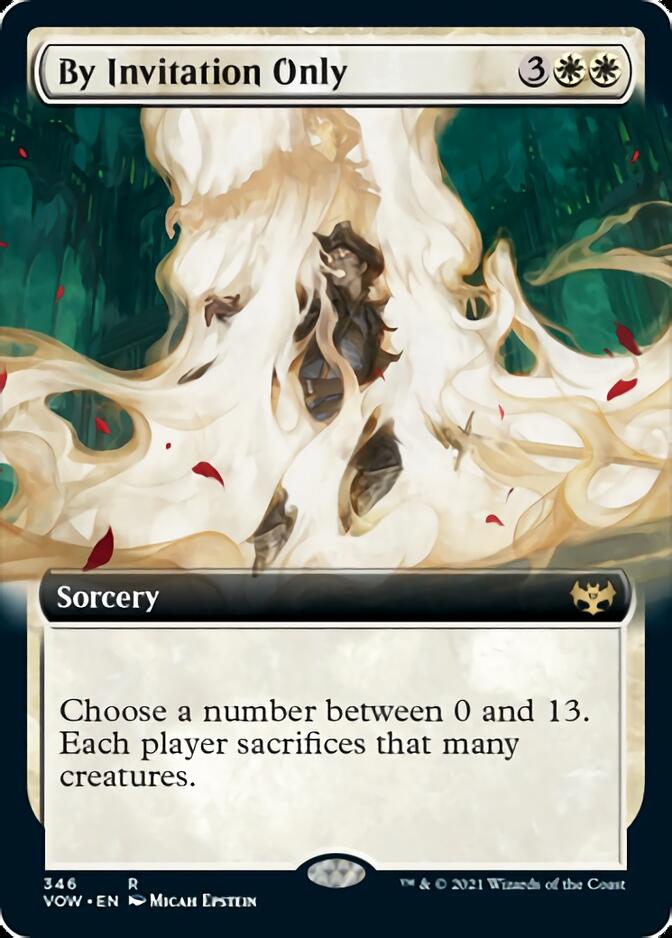 By Invitation Only (Extended Art) [Innistrad: Crimson Vow] | Local Legends