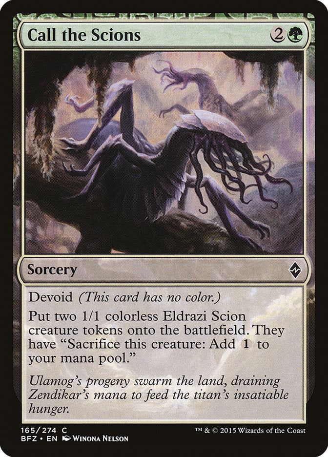 Call the Scions [Battle for Zendikar] | Local Legends
