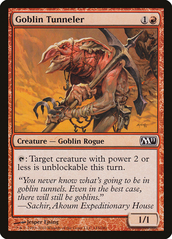 Goblin Tunneler [Magic 2011] | Local Legends
