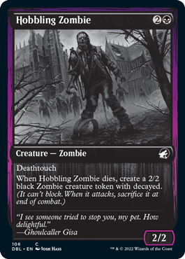 Hobbling Zombie [Innistrad: Double Feature] | Golgari Games