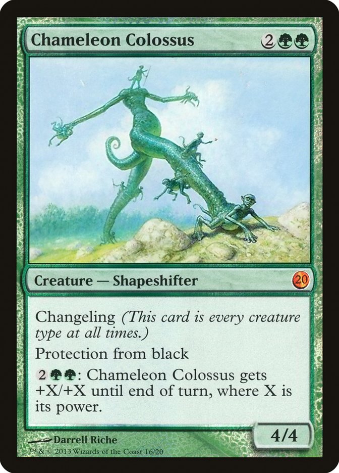 Chameleon Colossus [From the Vault: Twenty] | Golgari Games