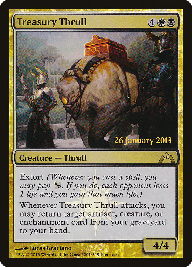 Treasury Thrull [Gatecrash Prerelease Promos] | Golgari Games