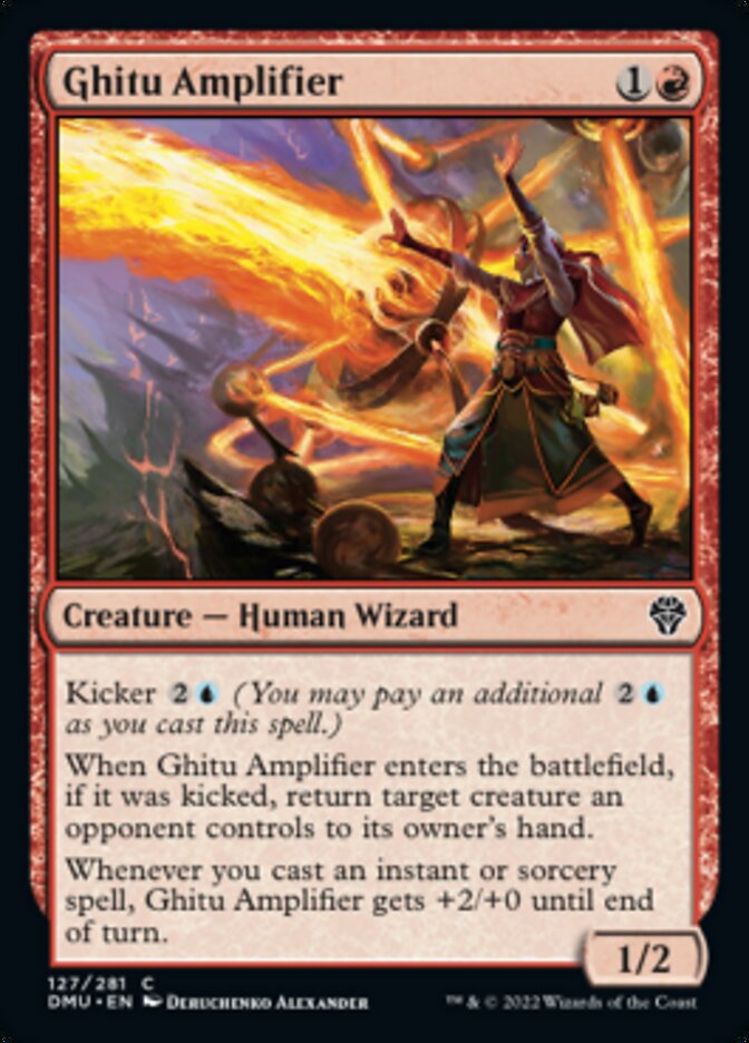 Ghitu Amplifier [Dominaria United] | Local Legends