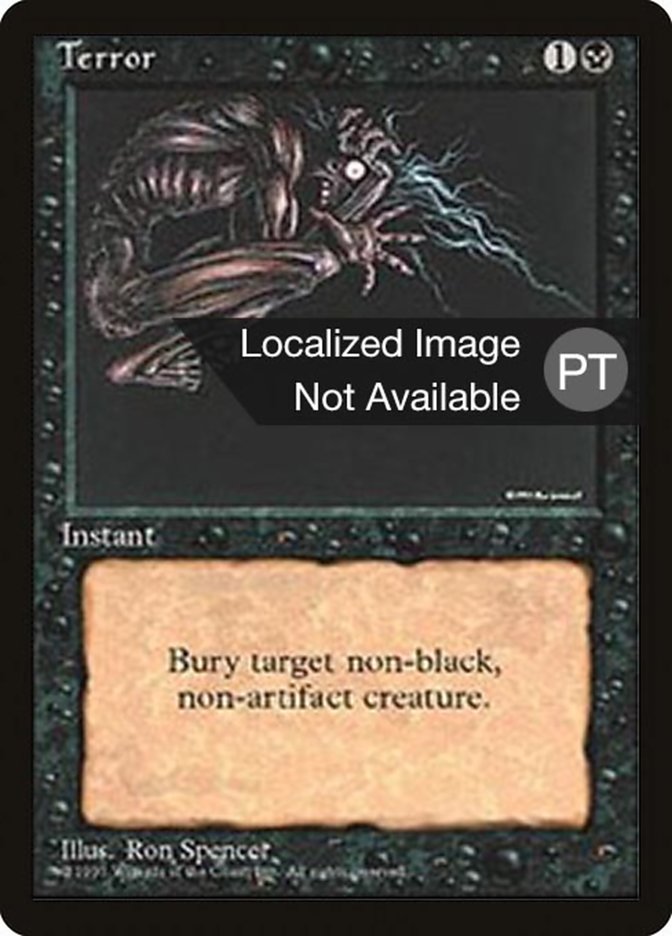 Terror [Fourth Edition (Foreign Black Border)] | Local Legends