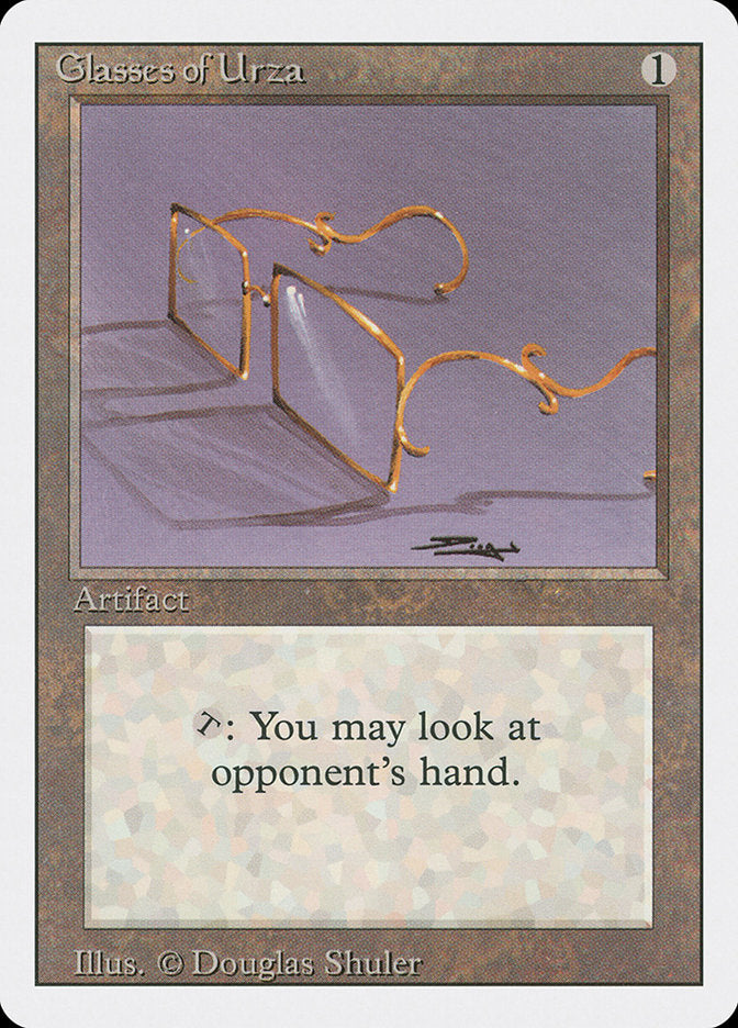 Glasses of Urza [Revised Edition] | Golgari Games