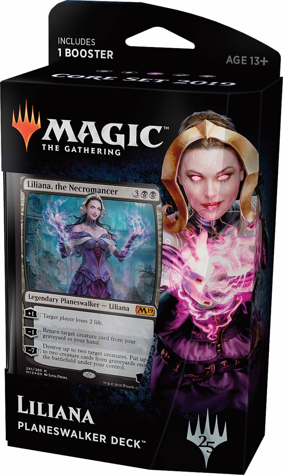 Core Set 2019 - Planeswalker Deck (Liliana) | Local Legends