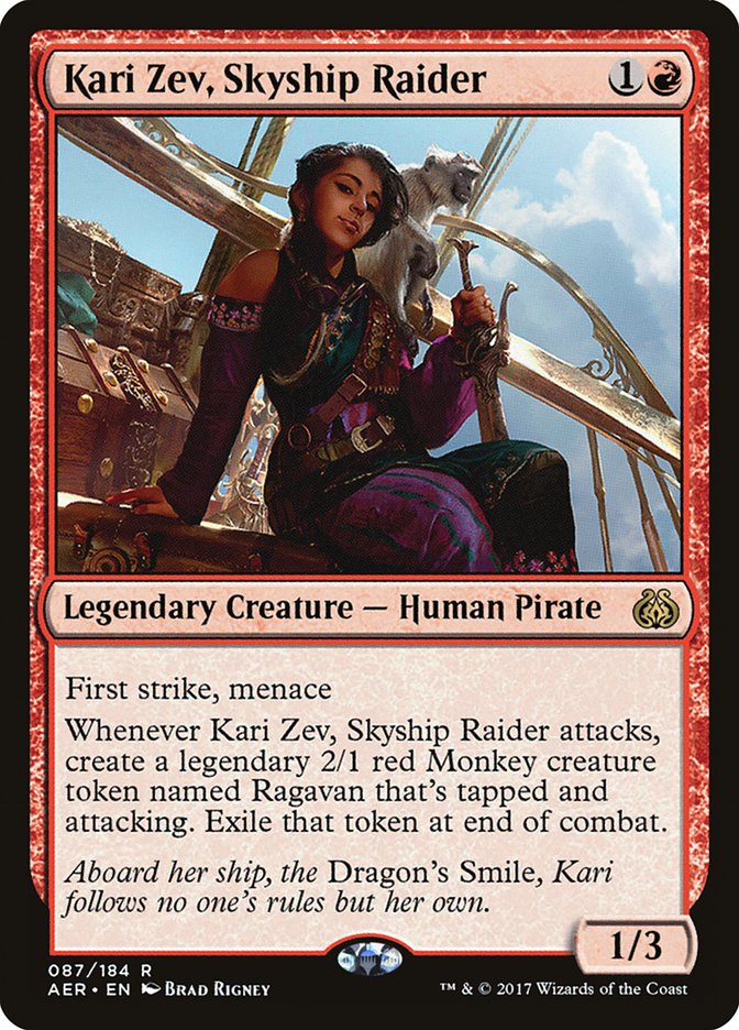 Kari Zev, Skyship Raider [Aether Revolt] | Local Legends