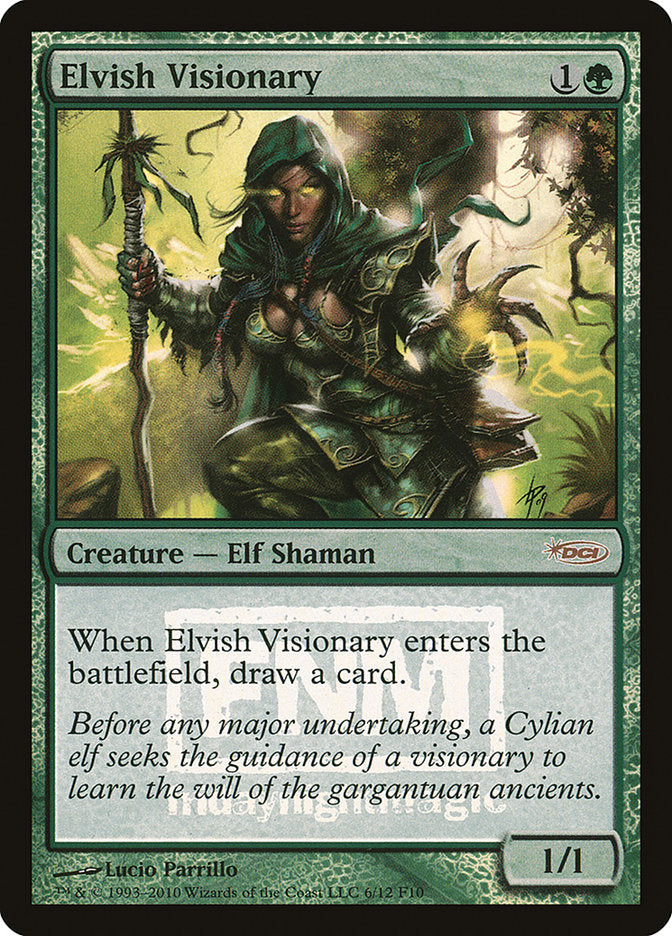 Elvish Visionary [Friday Night Magic 2010] | Golgari Games