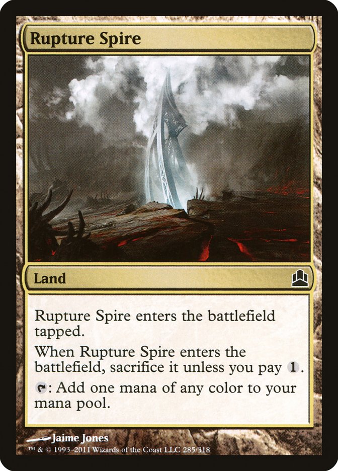 Rupture Spire [Commander 2011] | Local Legends