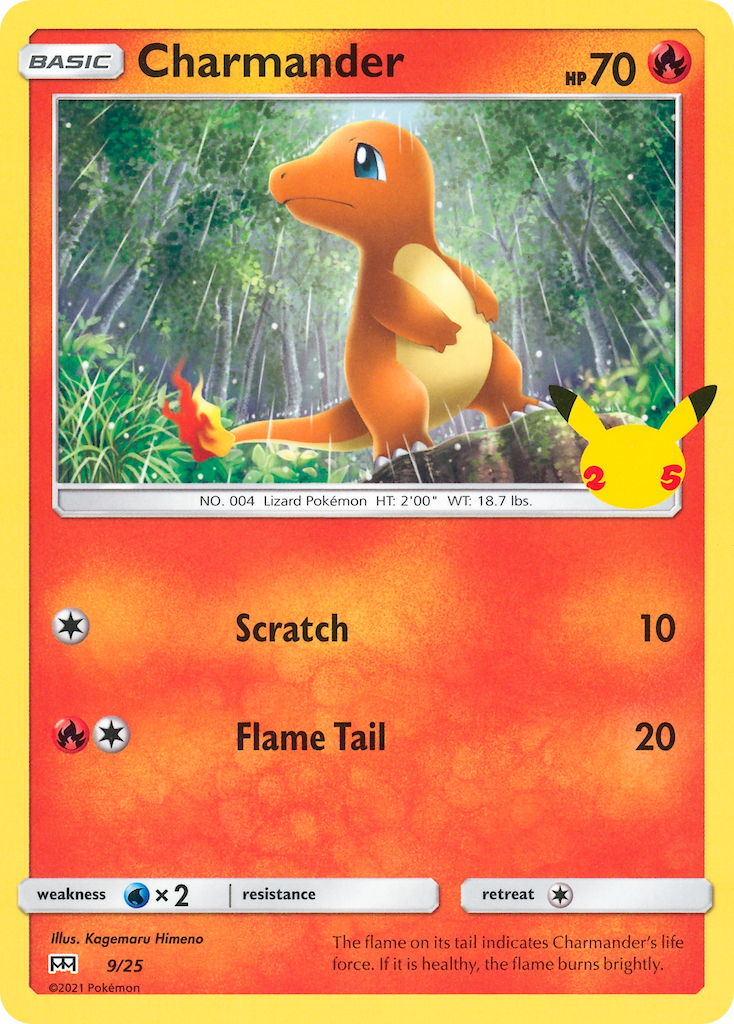 Charmander (9/25) [McDonald's 25th Anniversary] | Golgari Games