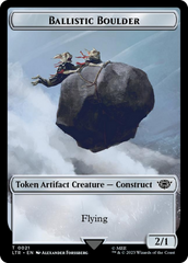 Ballistic Boulder // Food (0024) Double-Sided Token (Surge Foil) [The Lord of the Rings: Tales of Middle-Earth Tokens] | Local Legends
