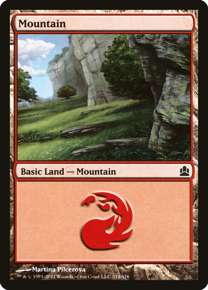 Mountain (314) [Commander 2011] | Local Legends