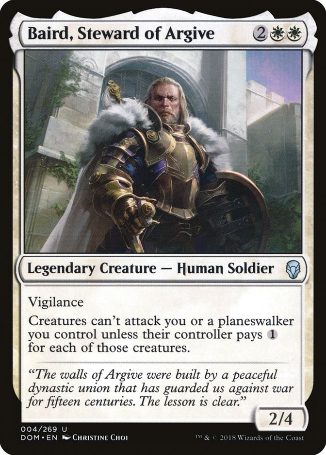 Baird, Steward of Argive [Dominaria] | Local Legends
