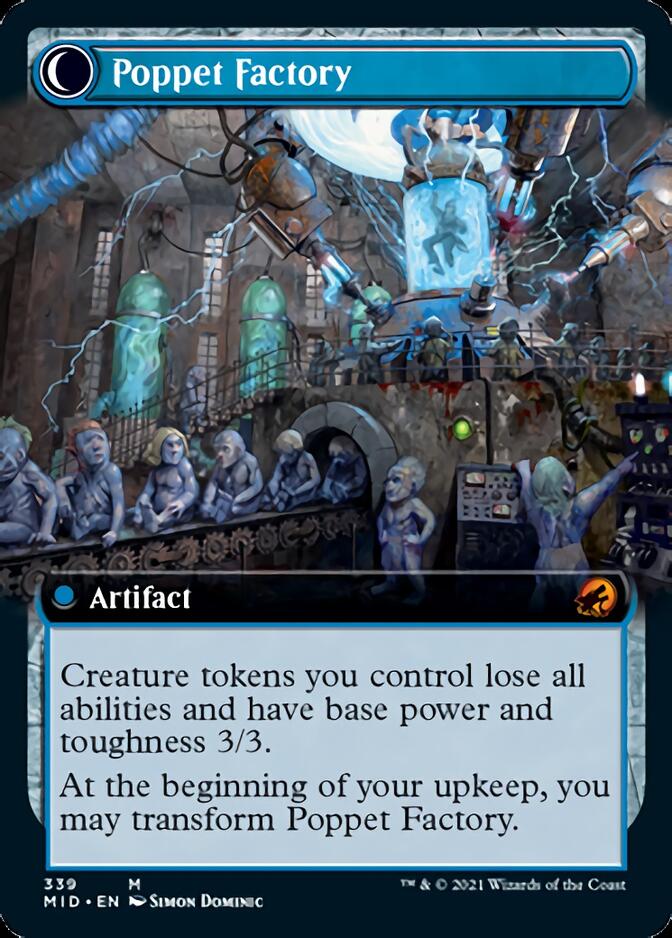 Poppet Stitcher // Poppet Factory (Extended Art) [Innistrad: Midnight Hunt] | Local Legends