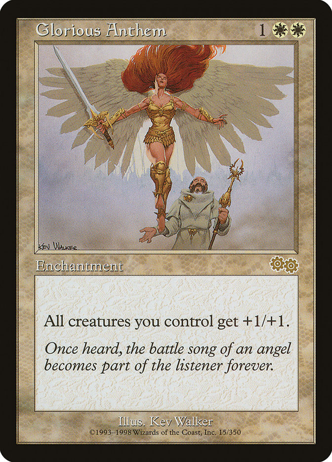 Glorious Anthem [Urza's Saga] | Local Legends
