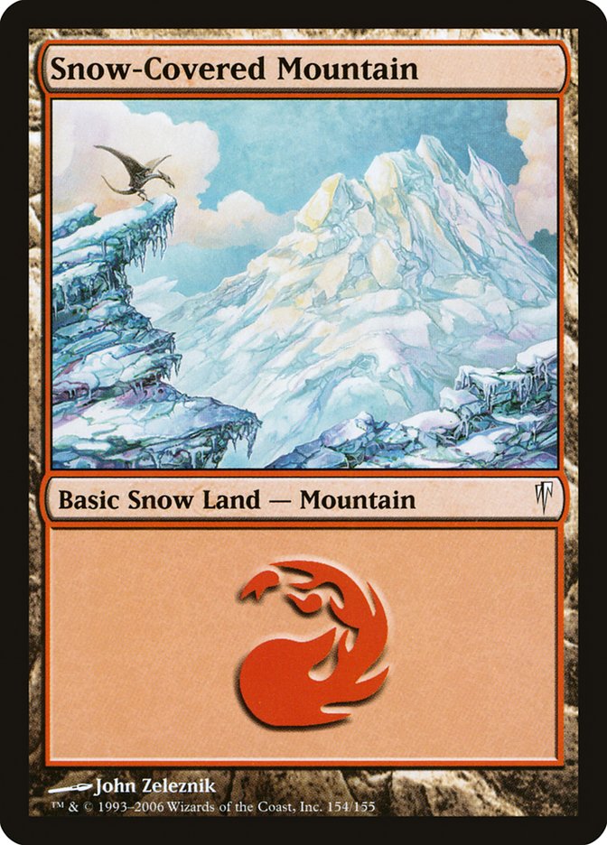 Snow-Covered Mountain [Coldsnap] | Golgari Games