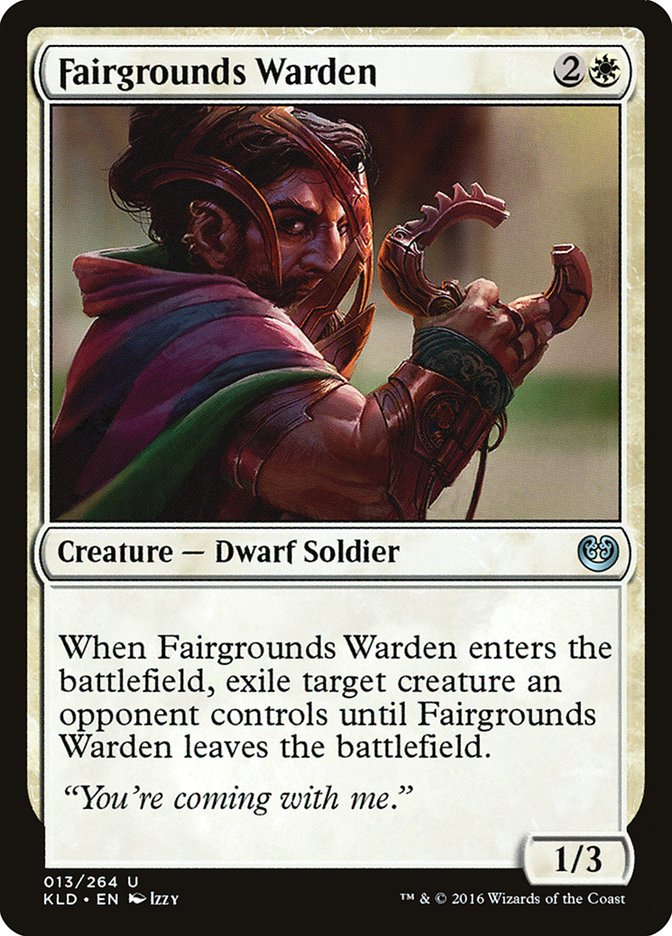 Fairgrounds Warden [Kaladesh] | Golgari Games