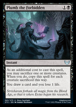 Plumb the Forbidden [Strixhaven: School of Mages] | Local Legends