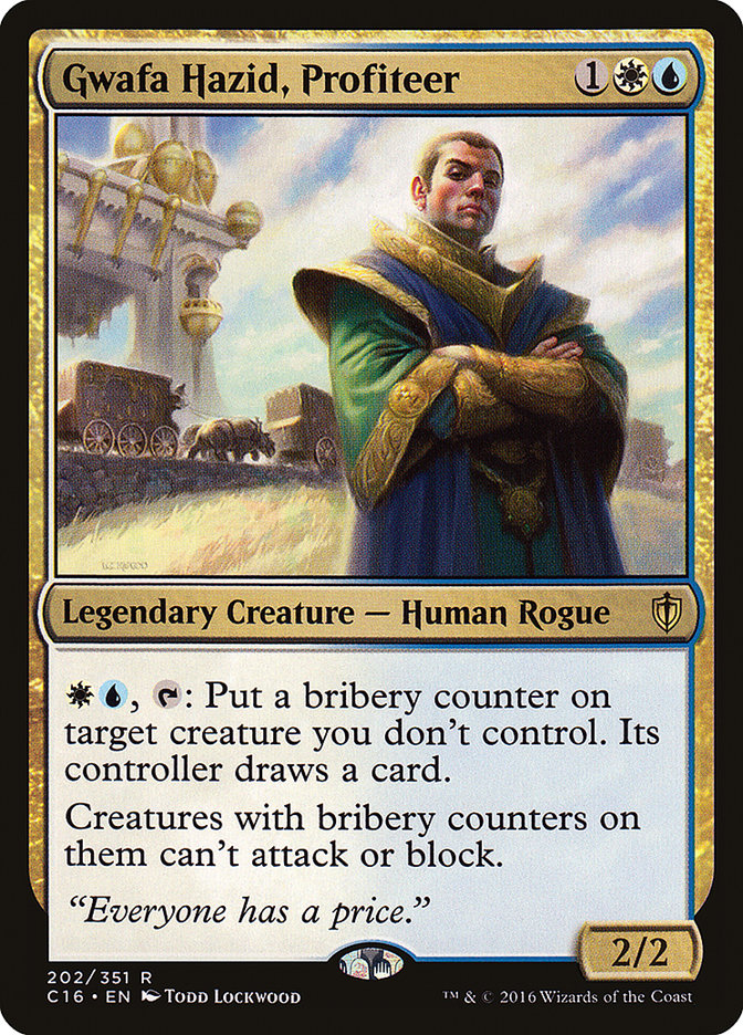 Gwafa Hazid, Profiteer [Commander 2016] | Local Legends