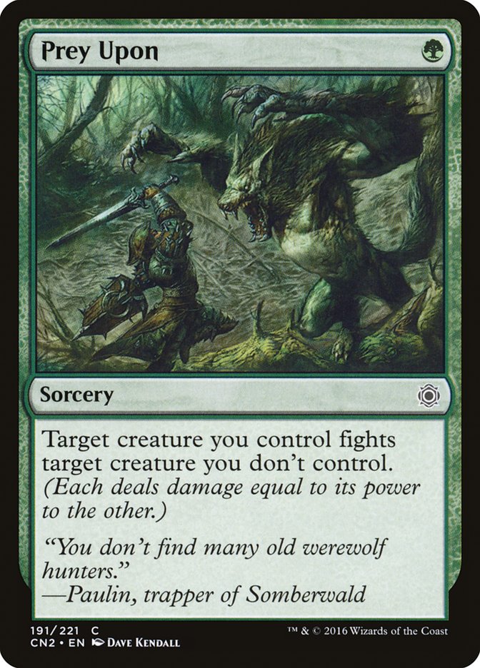 Prey Upon [Conspiracy: Take the Crown] | Local Legends