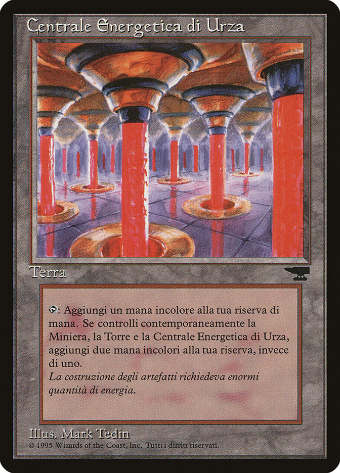 Urza's Power Plant (Rock in Pot) (Italian) - "Centrale Energetica di Urza" [Rinascimento] | Golgari Games